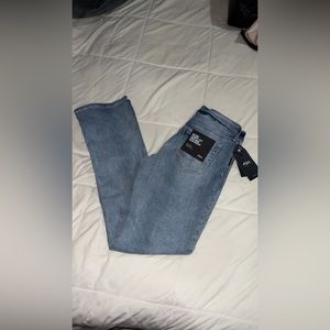 Silver boot cut jeans